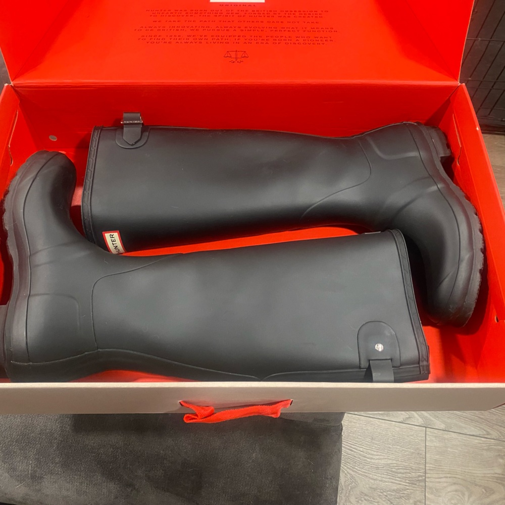 Black Hunter Boots